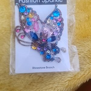 Butterfly brooch 3.5 inches